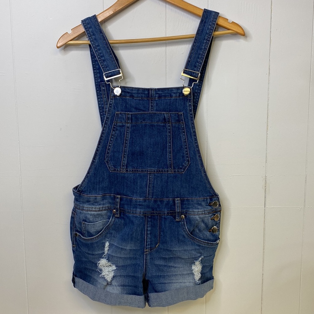 Dollhouse Distress Jean Overalls Size 5